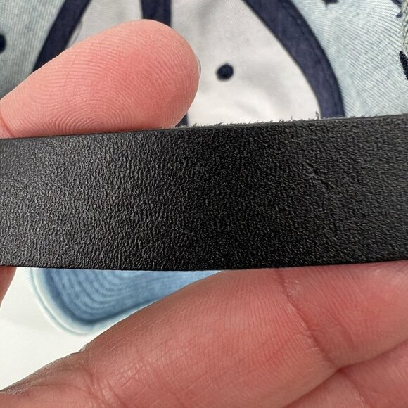 RFD-TV Rural Media Blue Demin Nashville Tenn Strapback Baseball Hat Cap VTG VGC - Picture 8 of 9